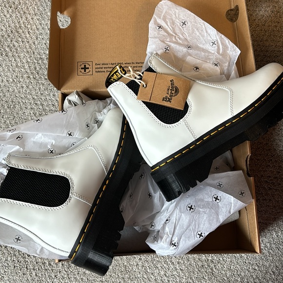White Doc Martins - Picture 2 of 2